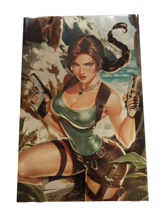 Female Force Angelina Jolie #1 Fadame Yildirim NYCC 2025 Tomb Raider Cover A & B