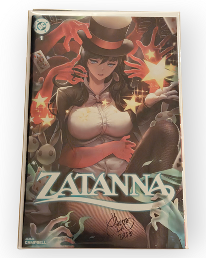 Zatanna #1 ECCC 2025 Foil Exclusive Rachta Lin Signed