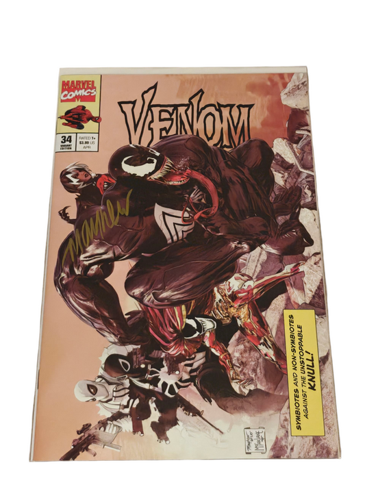 Venom #34 Mike Mayhew Studios Signed