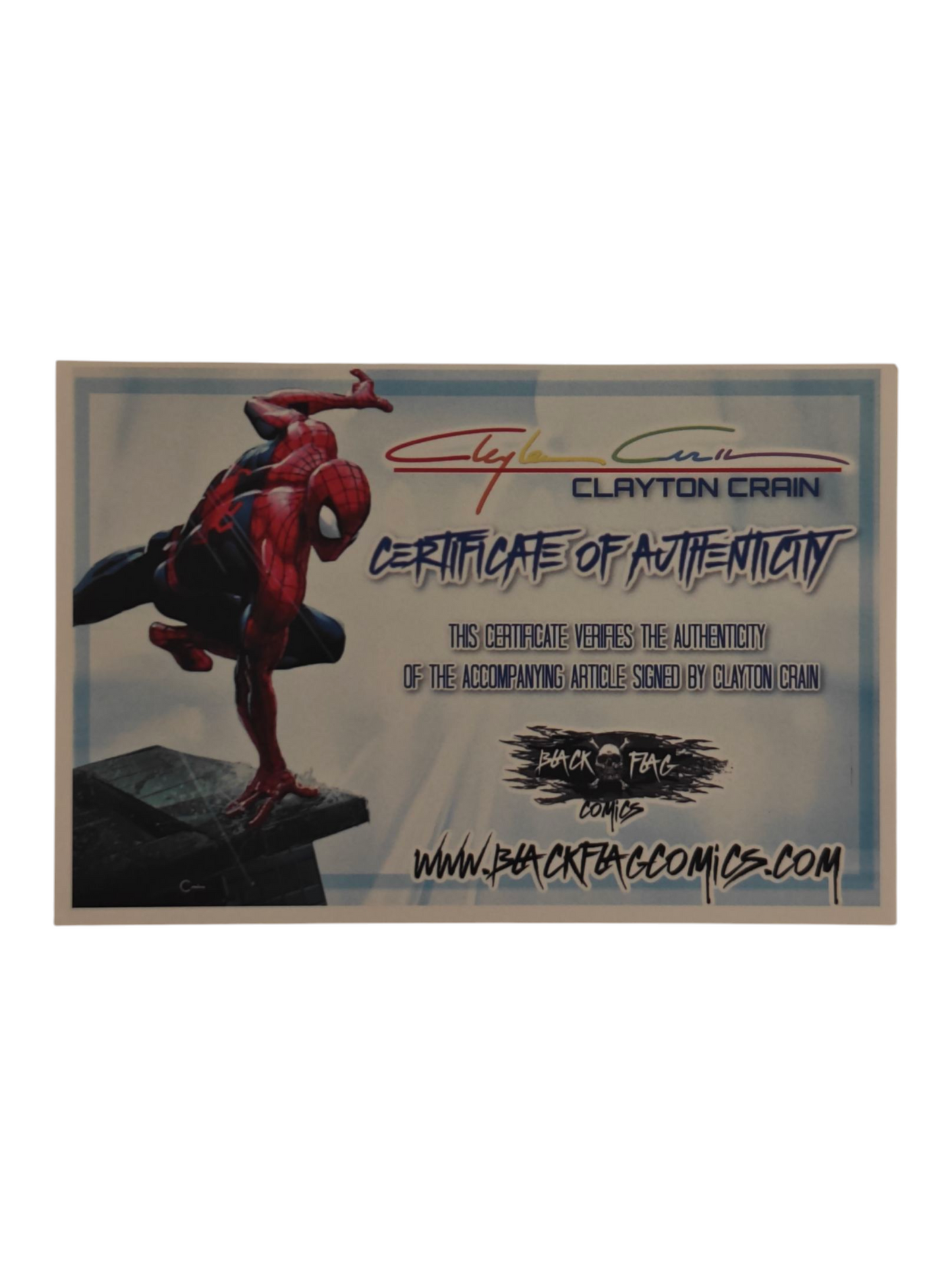 Maestro #1 Clayton Crain Virgin Variant Infinity Signature