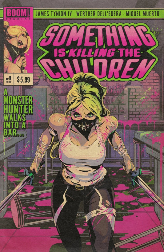 SIKTC A Monster Hunter Walks Into a Bar #1 NYCC Flops Spot UV Ltd. 400