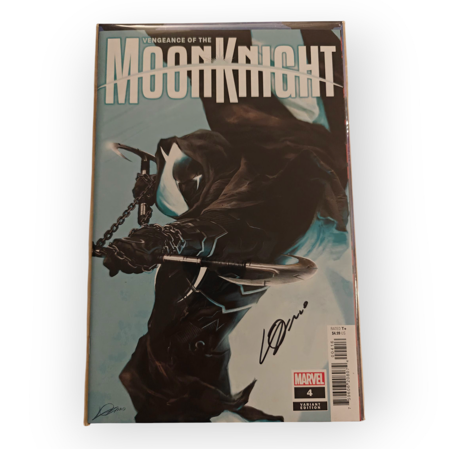 Vengeance Of The Moon Knight #4 1:25 Variant Signed Alexander Lozano w/COA