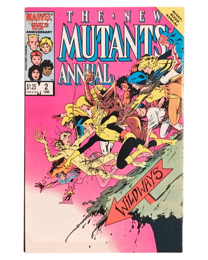 New Mutants Annual #2 Direct (1986)