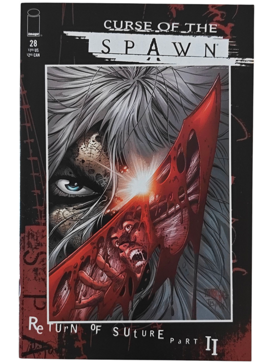 Curse of the Spawn #28 Early Clayton Crain Art