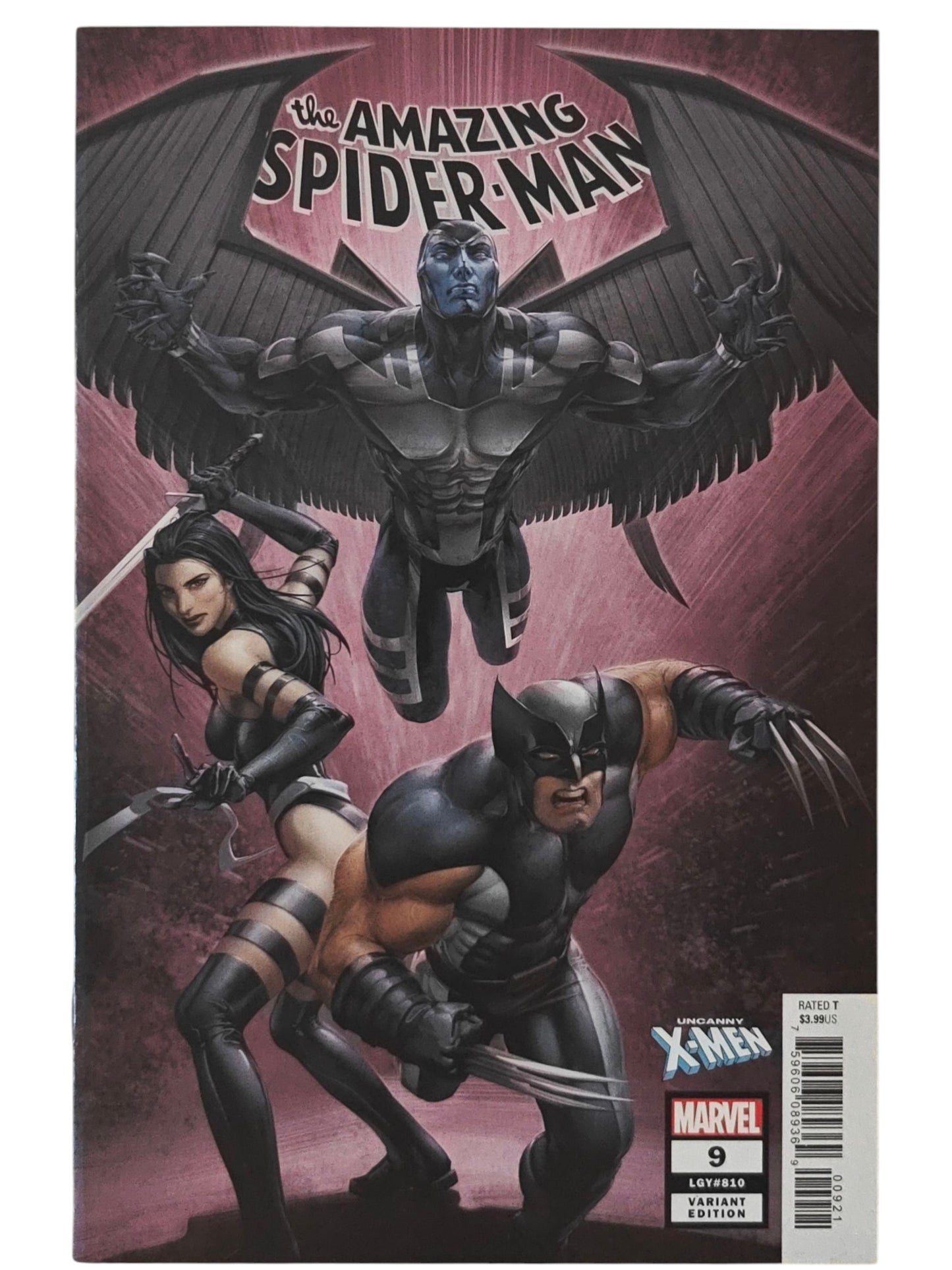Amazing Spider-Man #9 Uncanny X-Men Clayton Crain Variant