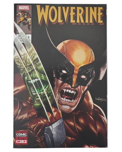WOLVERINE #1 MICO SUAYAN C2E2 EXCLUSIVE HULK #340 HOMAGE VARIANT
