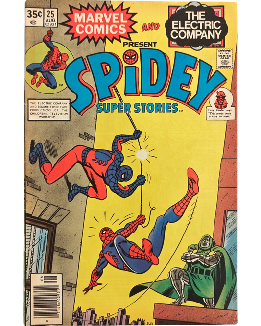 Marvel Comics and the Electric Company Present: Spidey Super Stories #25 🔑 | Web-Man | John Romita Sr.