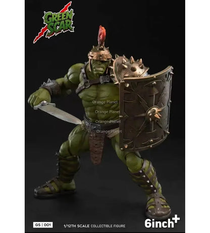 6inchplus 1/12 Scale Green Scar Action Figure GS001