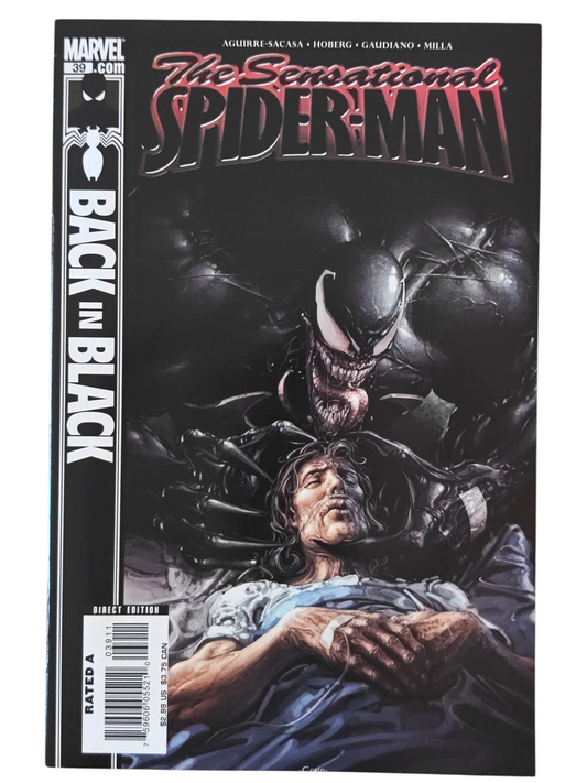 Sensational Spider-Man #39 Back in Black Clayton Crain Cover