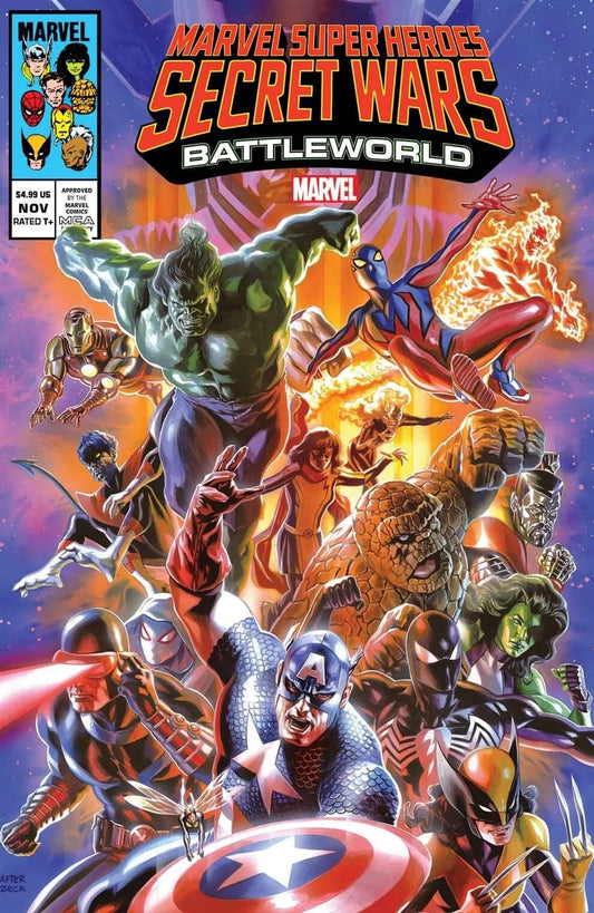 Marvel Super Heroes Secret Wars Battleworld #1 Exclusive Variant Felipe Massafera