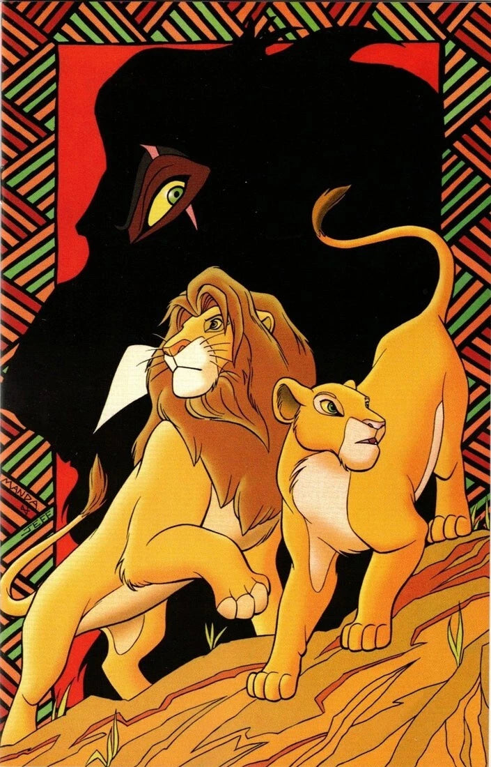 Disney Villains: Scar #1 (2023) Cover K Amanda Conner 1:25