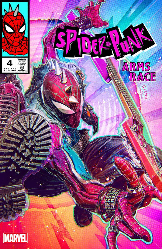SPIDER-PUNK: ARMS RACE #4 (JOHN GIANG EXCLUSIVE VARIANT)(2024) COMIC BOOK