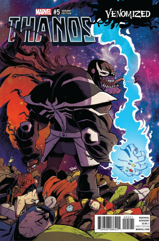 Thanos #5 Gullory Venomized Variant