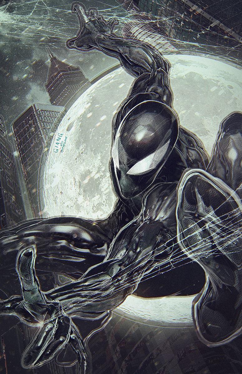 ULTIMATE SPIDER-MAN #5 (JOHN GIANG EXCLUSIVE BLACK COSTUME VIRGIN VARIANT)(2024) COMIC BOOK