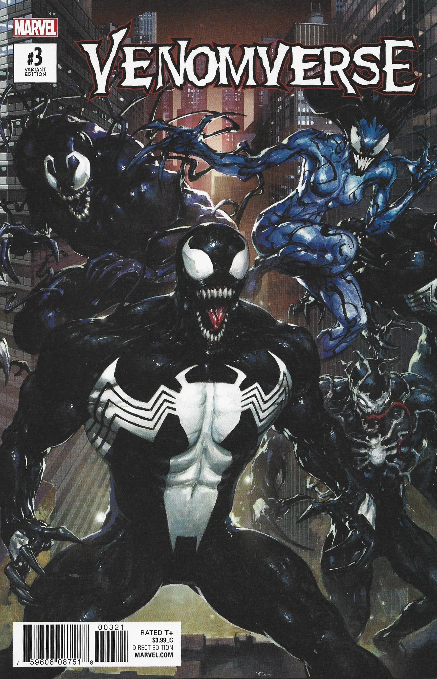 Venomverse #3 (Of 5) Crain Connecting Variant